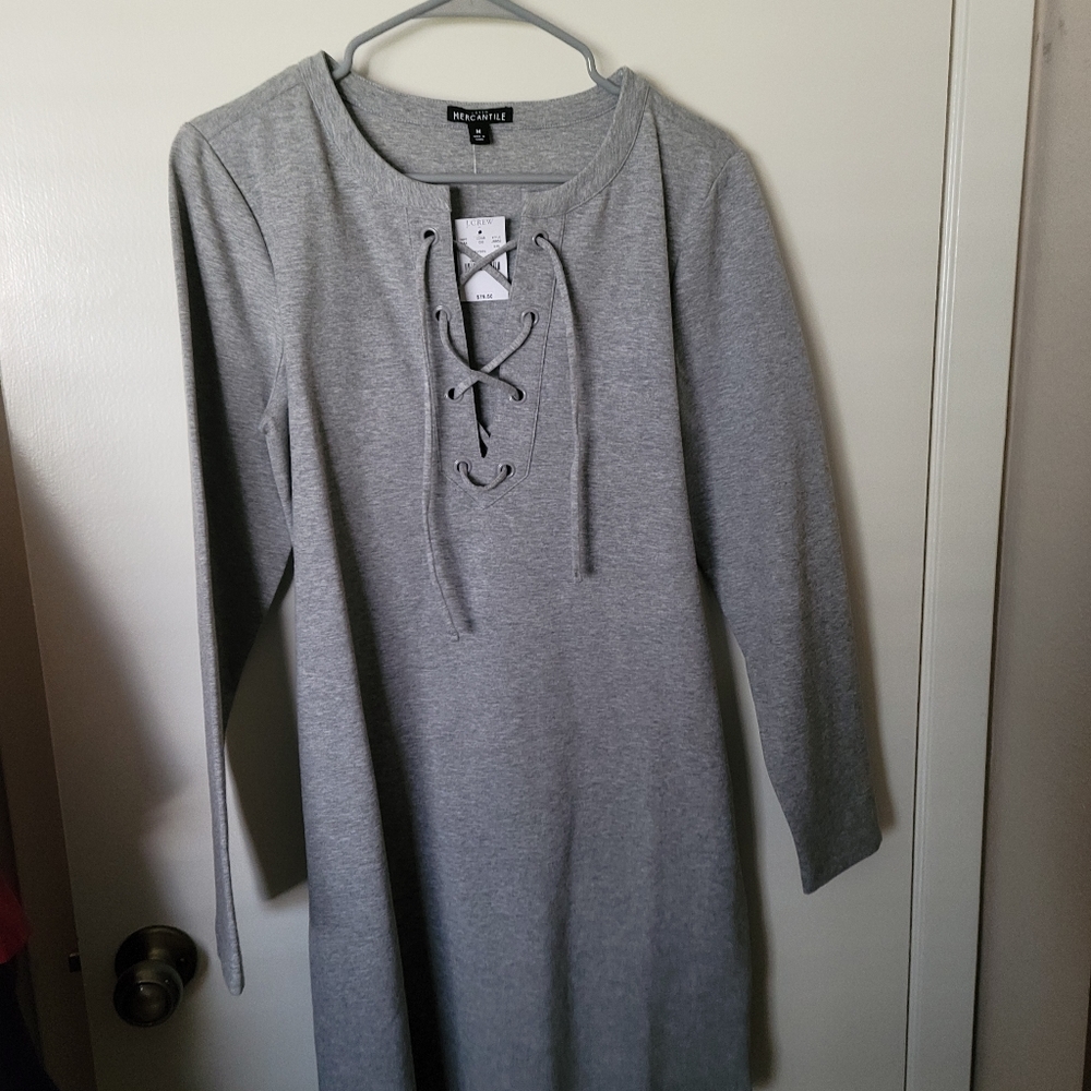 JCrew Light Sweatshirt Dress